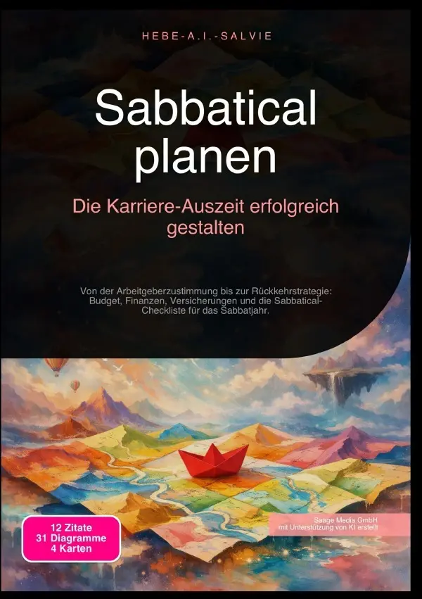 Cover: 9783565193141 | Sabbatical planen: Die Karriere-Auszeit erfolgreich gestalten | Salvie
