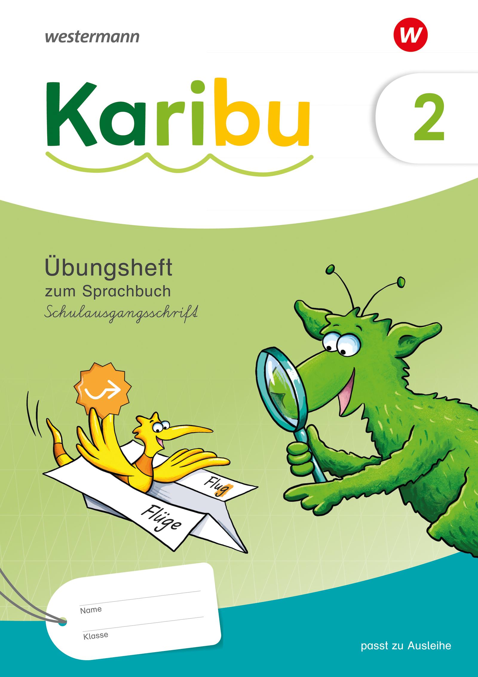 Cover: 9783141293241 | Karibu Übungsheft 2 Schulausgangsschrift zum Sprachbuch 2 | Eichmeyer