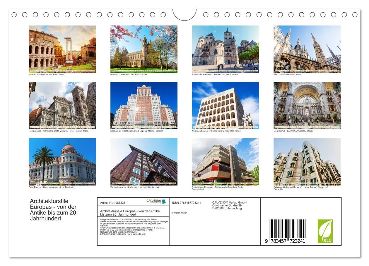 Bild: 9783457723241 | Architekturstile Europas - von der Antike bis zum 20. Jahrhundert...