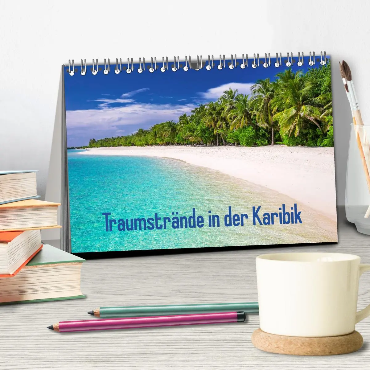 Bild: 9783457963241 | Traumstrände in der Karibik (Tischkalender 2026 DIN A5 quer),...