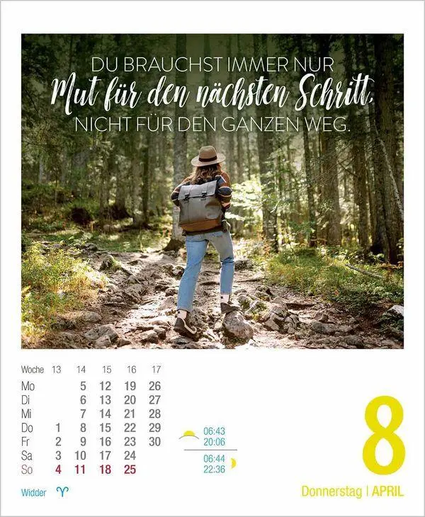 Bild: 9783819303241 | Zeit für mich 2027 | Aufstellbarer Tages-Abreisskalender. 12 x 16 cm