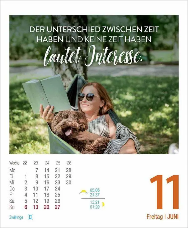 Bild: 9783819303241 | Zeit für mich 2027 | Aufstellbarer Tages-Abreisskalender. 12 x 16 cm