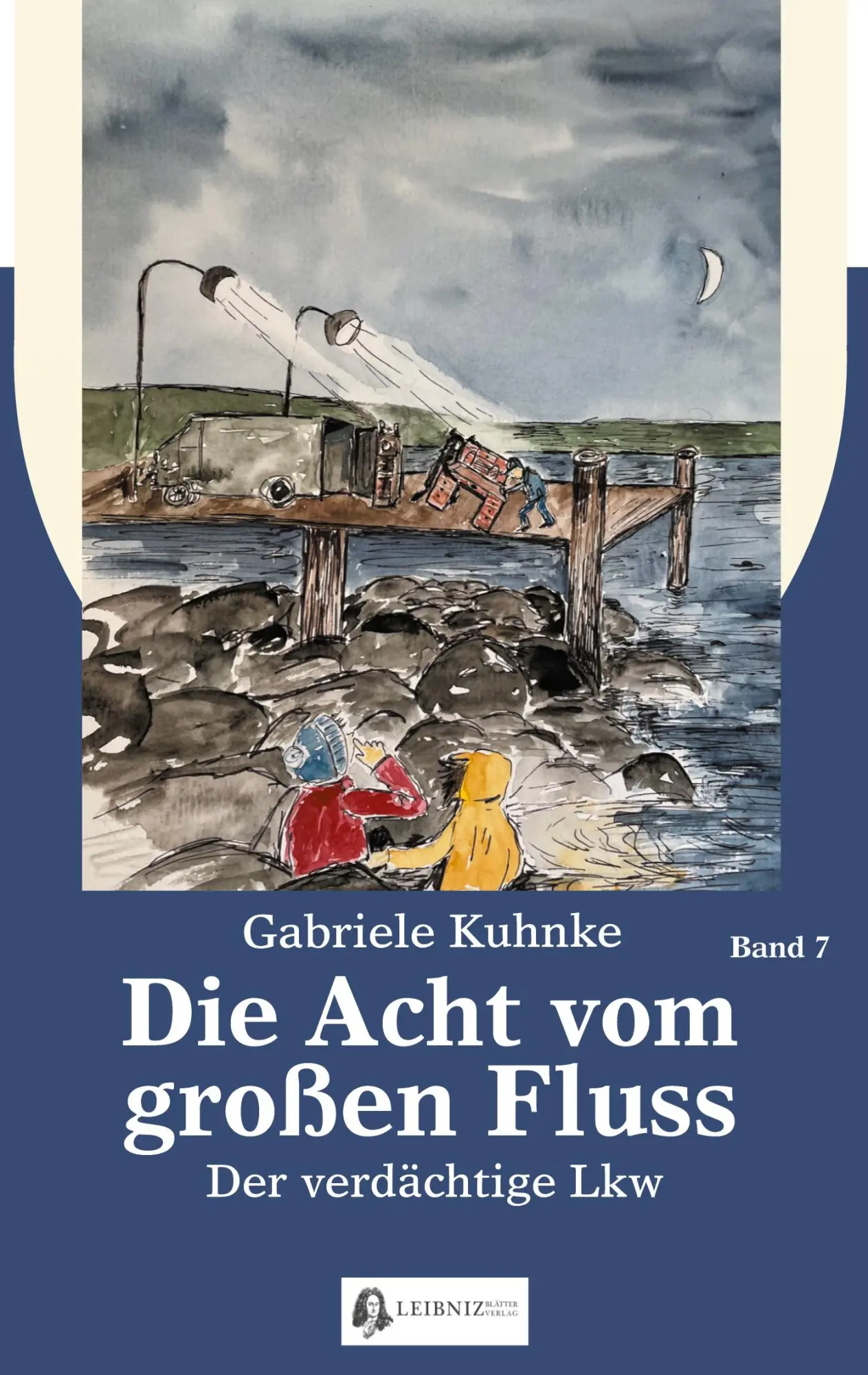 Cover: 9783982283241 | Die Acht vom großen Fluss, Bd. 7 | Der verdächtige LKW | Kuhnke | Buch