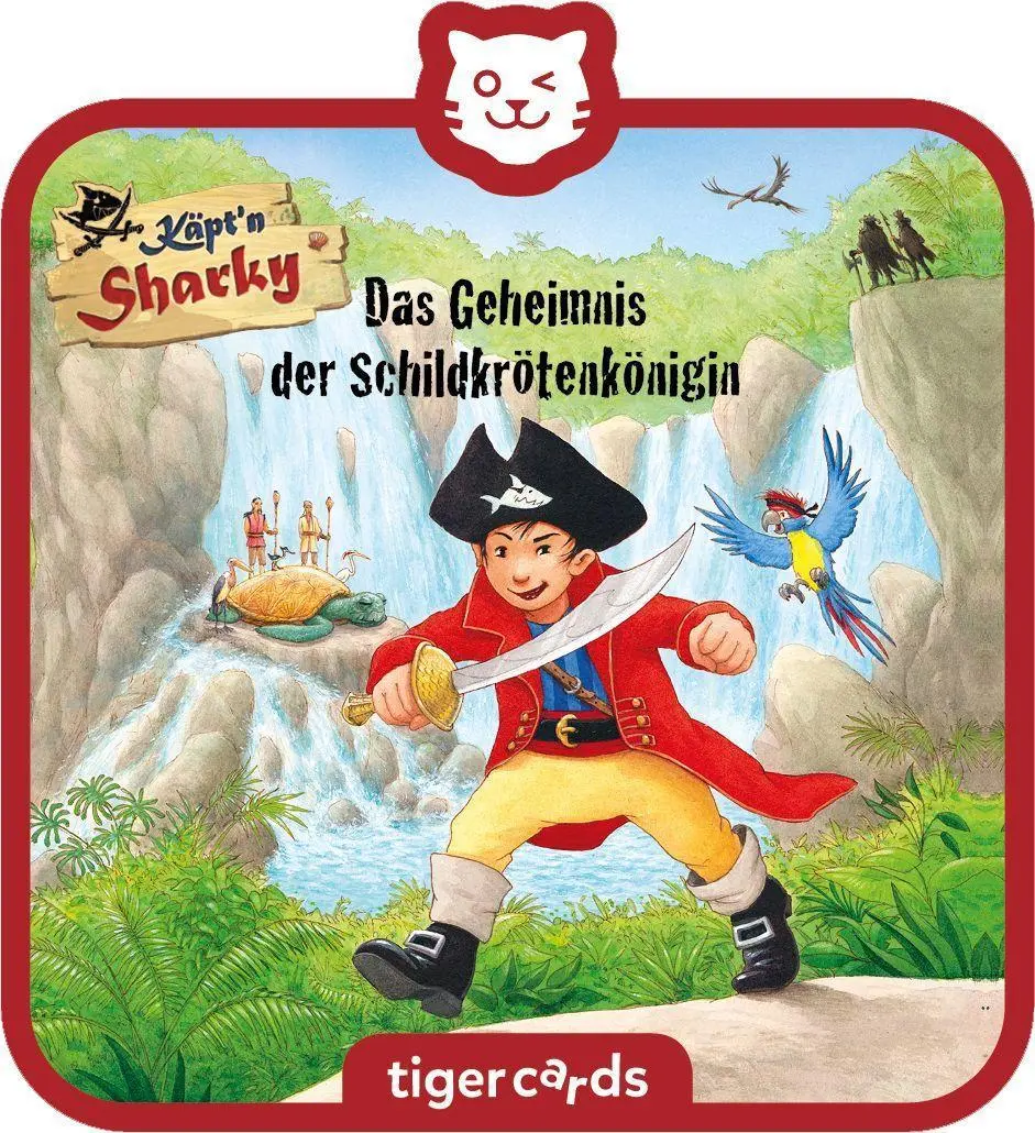 Cover: 4260535483341 | tigercard - Käpt'n Sharky - Das Geheimnis der Schildkrötenkönigin