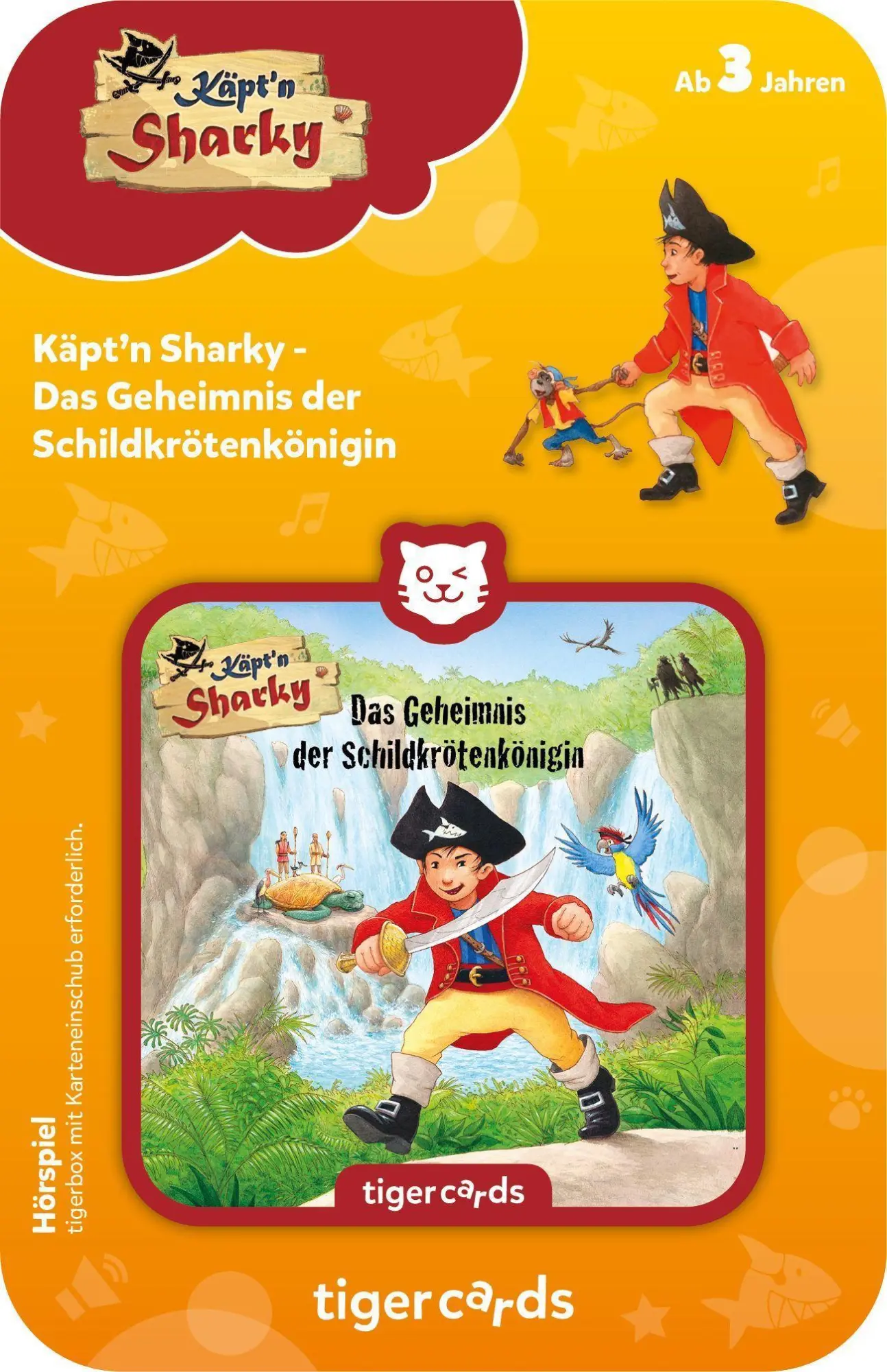 Bild: 4260535483341 | tigercard - Käpt'n Sharky - Das Geheimnis der Schildkrötenkönigin
