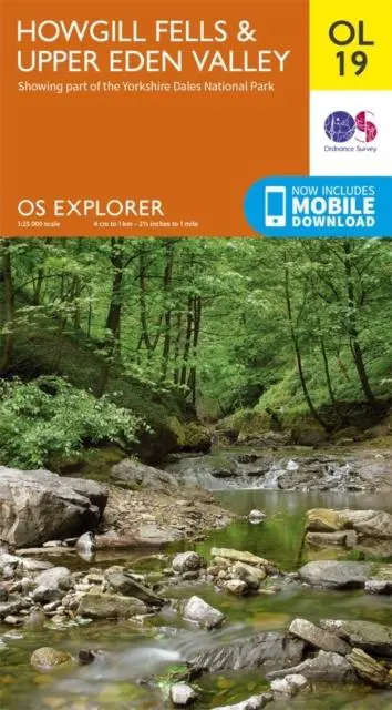 Cover: 9780319263341 | Howgill Fells | Ordnance Survey | (Land-)Karte | Karte/Landkarte