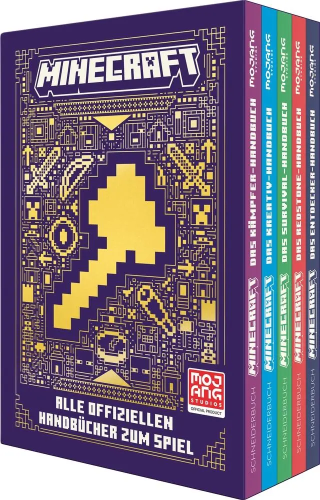 Cover: 9783505153341 | Minecraft Alle offiziellen Handbücher zum Spiel | Mojang AB (u. a.)