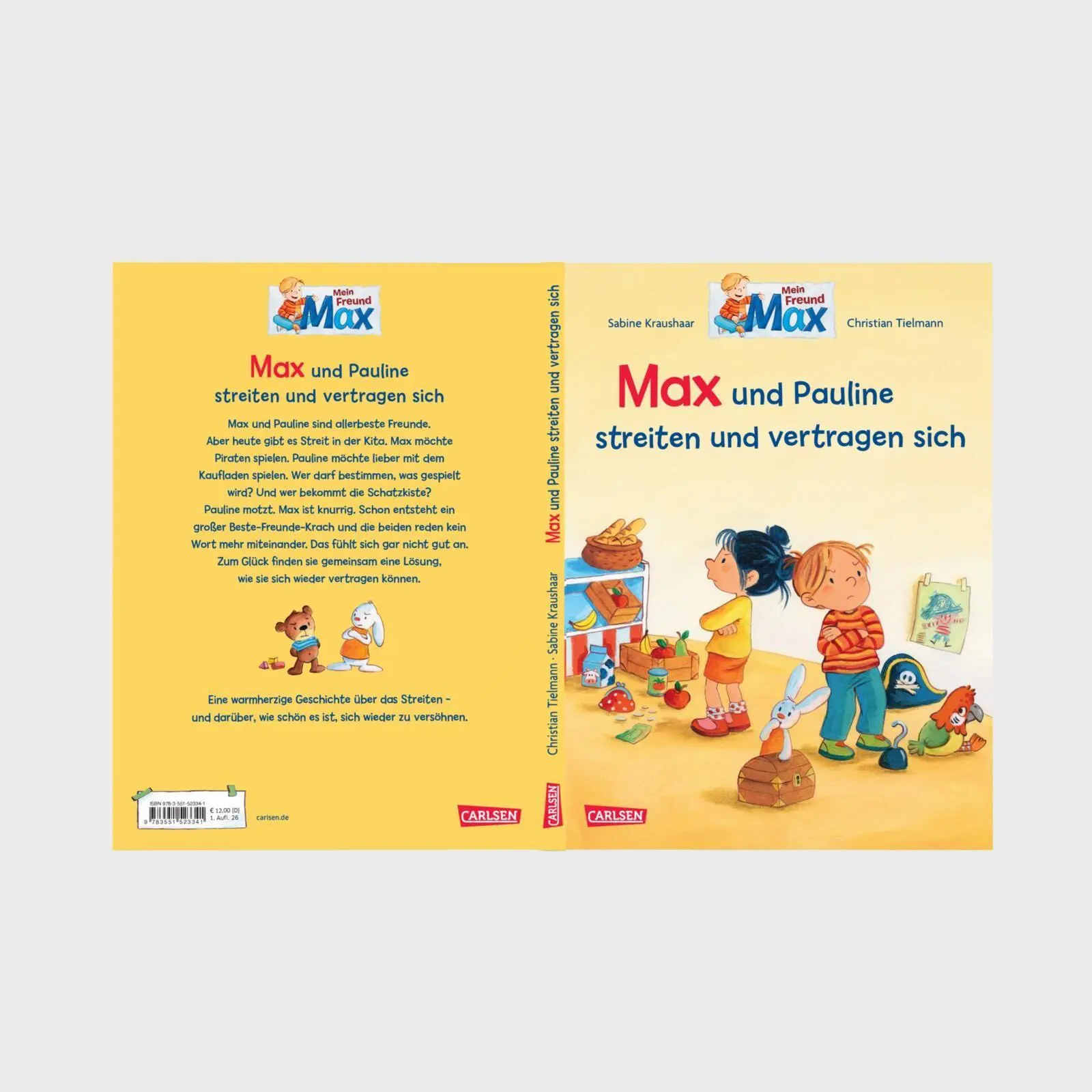 Bild: 9783551523341 | Max-Bilderbücher: Max und Pauline streiten und vertragen sich | Buch
