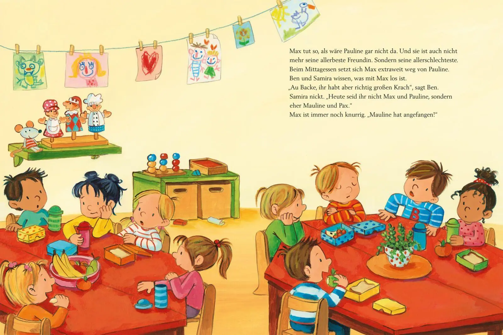 Bild: 9783551523341 | Max-Bilderbücher: Max und Pauline streiten und vertragen sich | Buch
