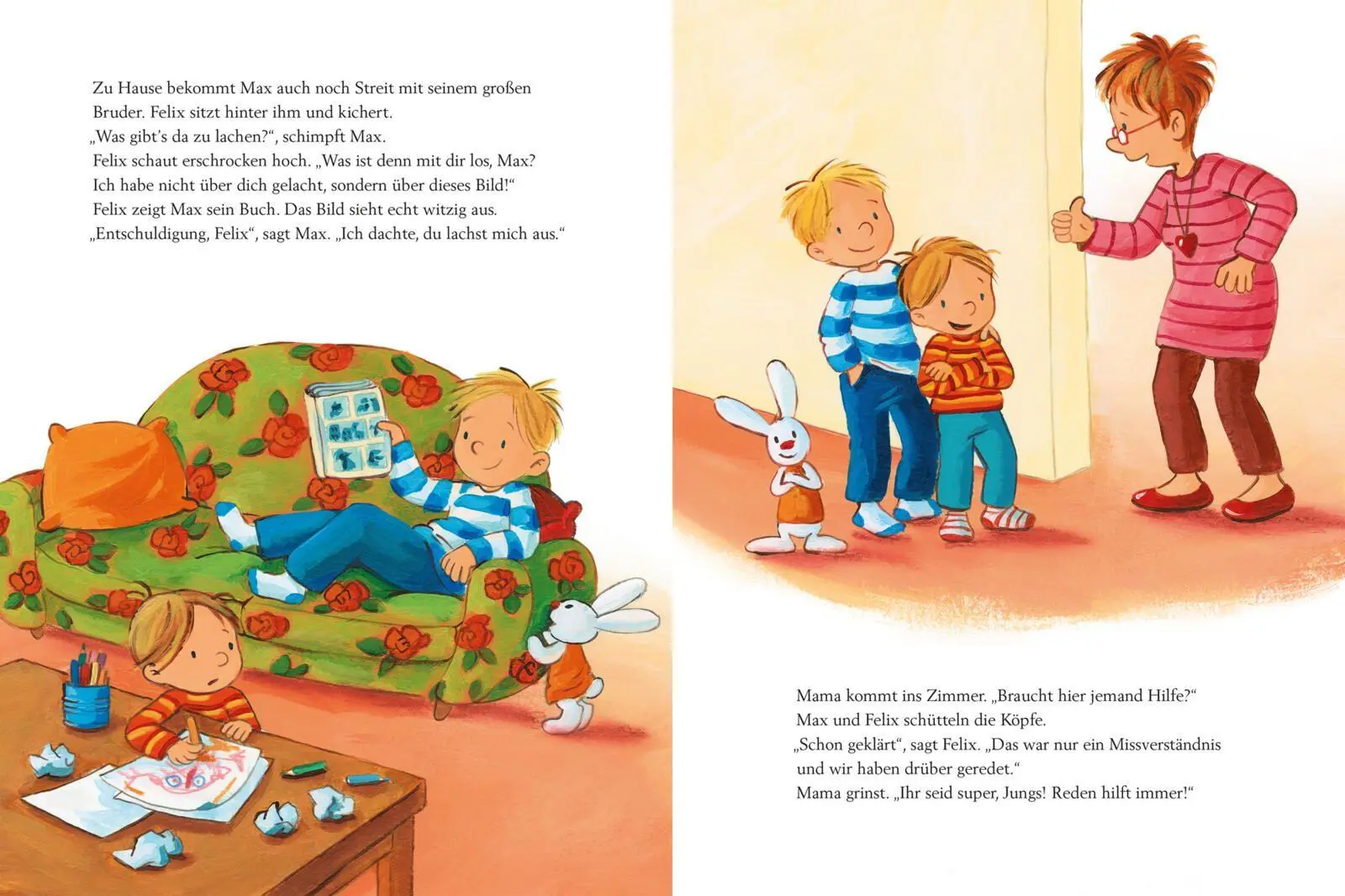 Bild: 9783551523341 | Max-Bilderbücher: Max und Pauline streiten und vertragen sich | Buch