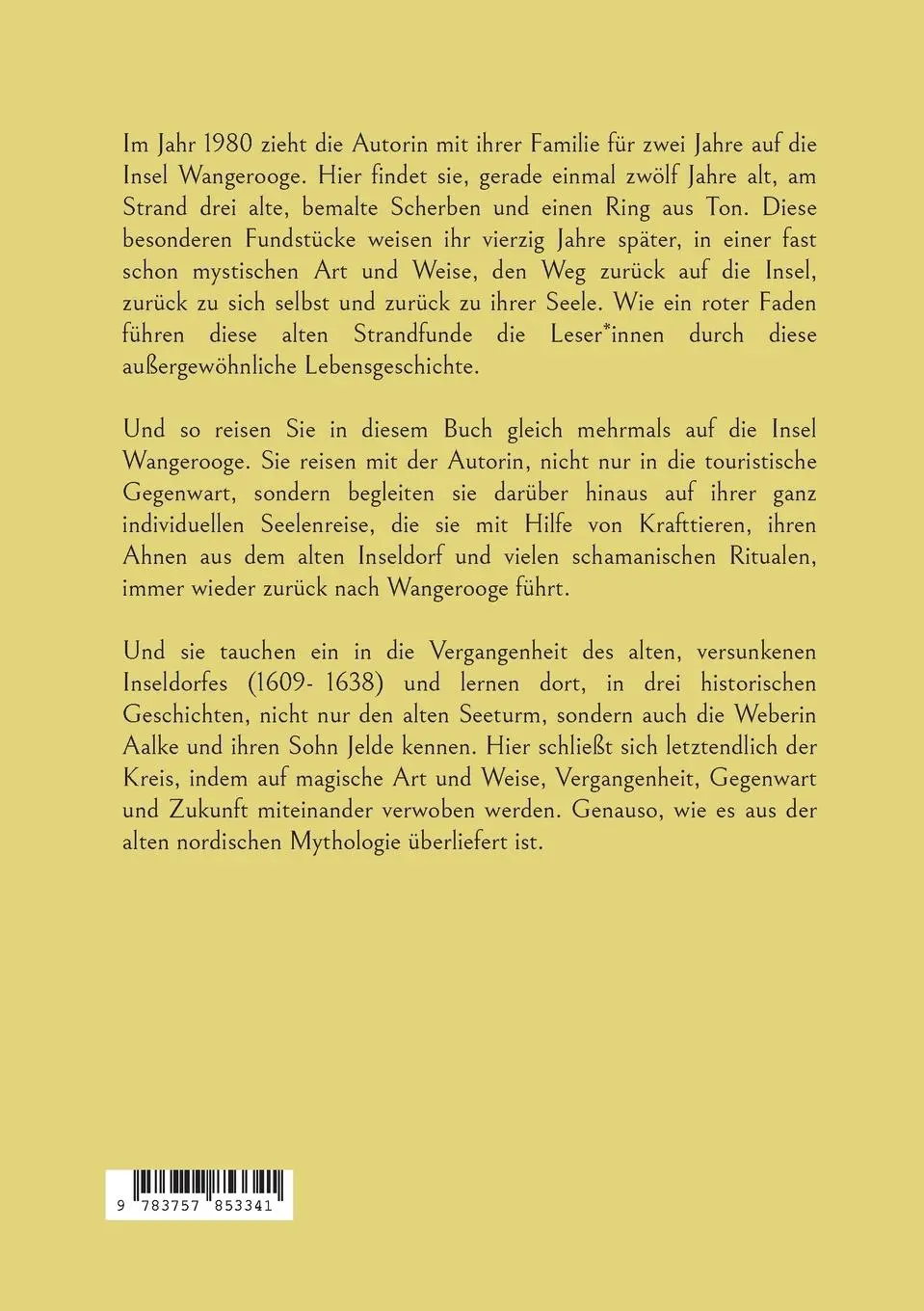 Rückseite: 9783757853341 | Seelenheimat Wangerooge | Die Magie der Scherben | Andrea Mayer | Buch