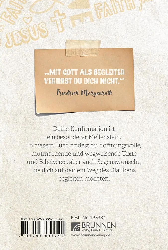 Rückseite: 9783765533341 | Auf all deinen Wegen - Aufstellbuch | Taschenbuch | 30 S. | Deutsch
