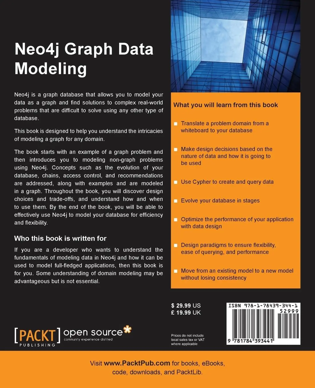 Rückseite: 9781784393441 | Neo4j Graph Data Modeling | Mahesh Lal | Taschenbuch | Englisch | 2015