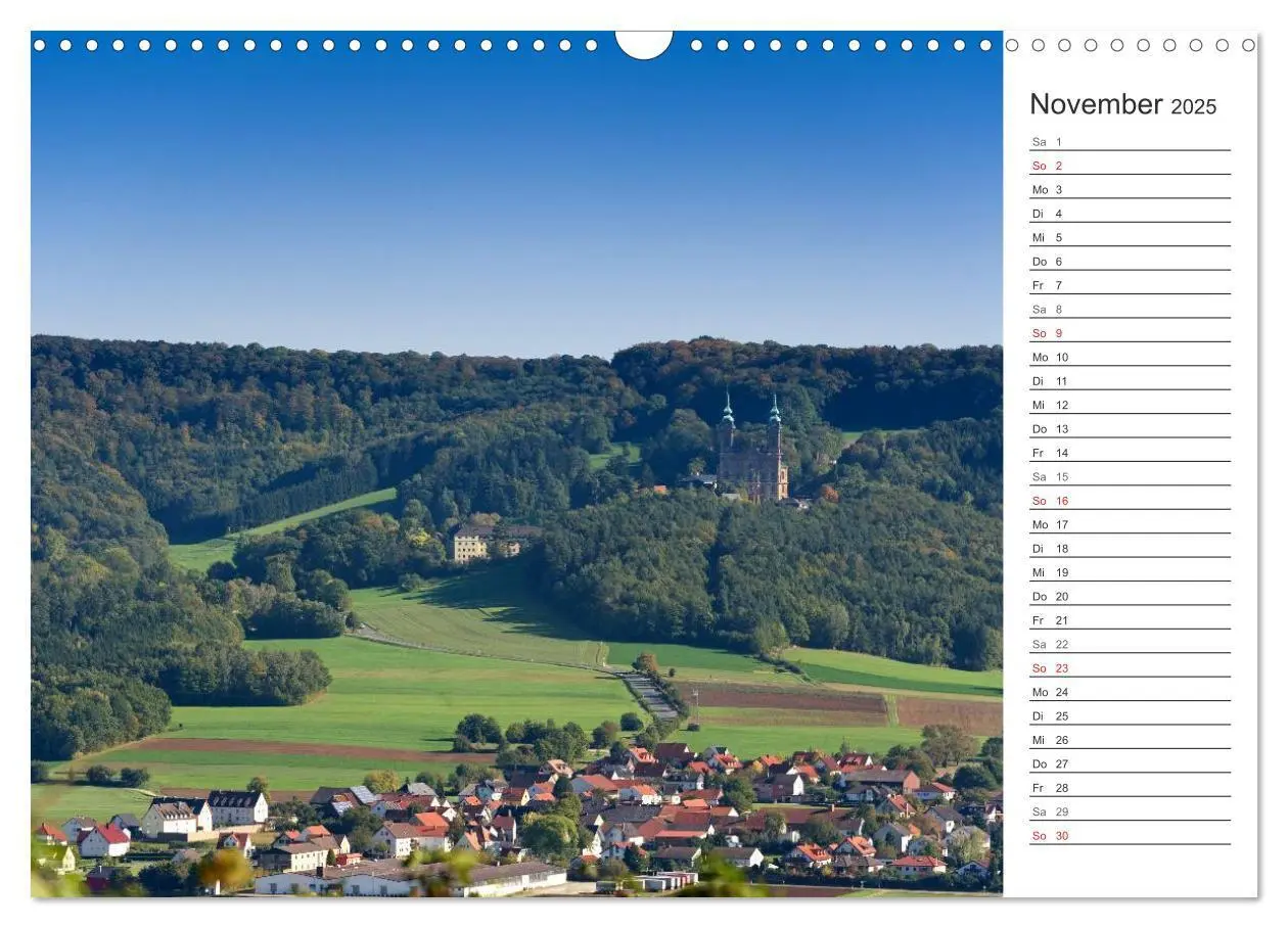 Bild: 9783435543441 | Vierzehnheiligen (Wandkalender 2025 DIN A3 quer), CALVENDO...