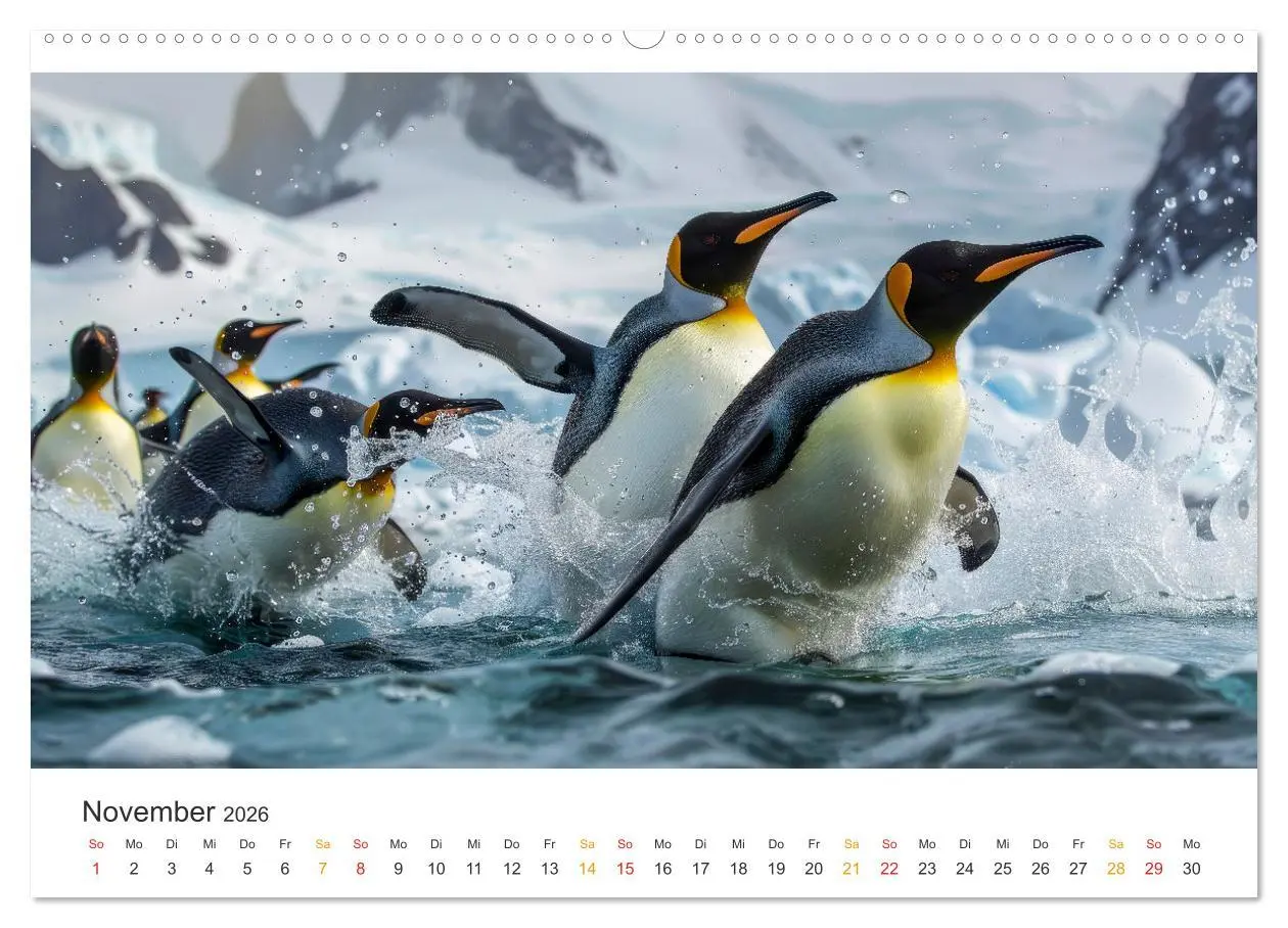 Bild: 9783457253441 | Antarktis - eisige Schönheit (Wandkalender 2026 DIN A2 quer),...
