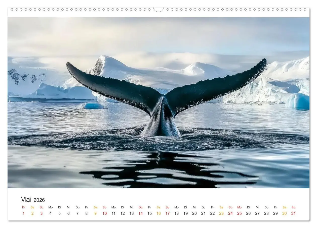 Bild: 9783457253441 | Antarktis - eisige Schönheit (Wandkalender 2026 DIN A2 quer),...