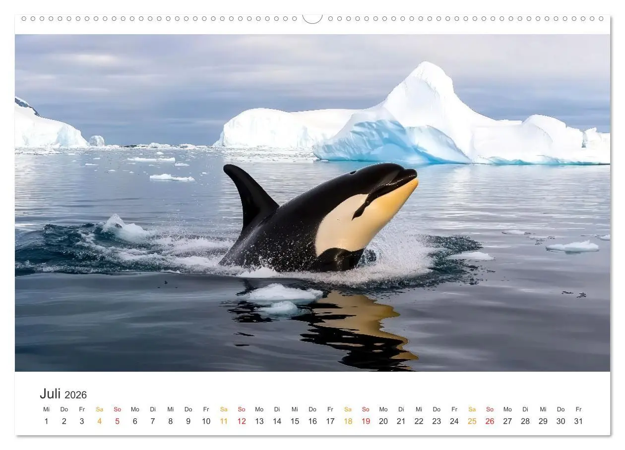Bild: 9783457253441 | Antarktis - eisige Schönheit (Wandkalender 2026 DIN A2 quer),...