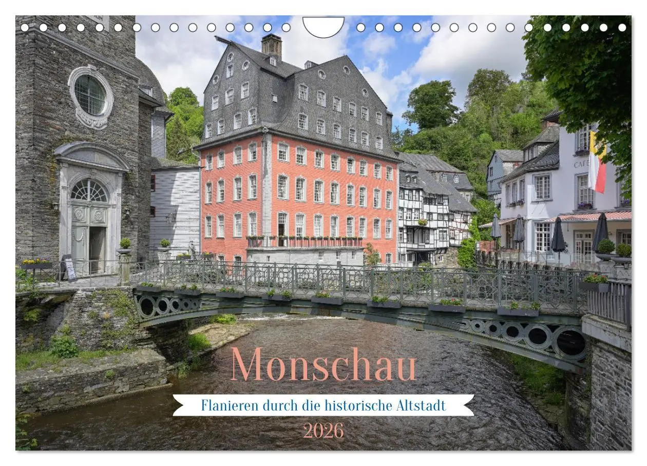 Cover: 9783457323441 | Monschau - Flanieren durch die historische Altstadt (Wandkalender...