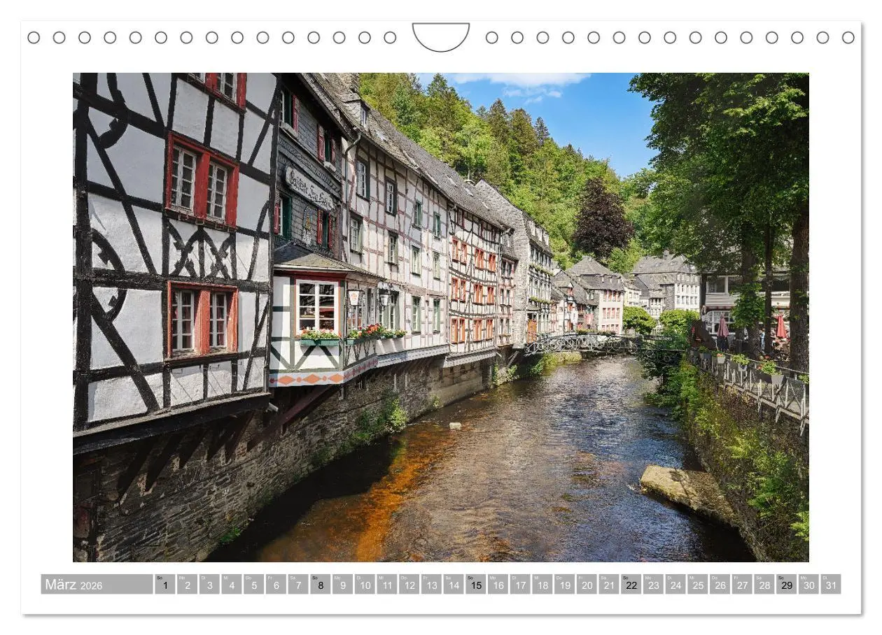 Bild: 9783457323441 | Monschau - Flanieren durch die historische Altstadt (Wandkalender...