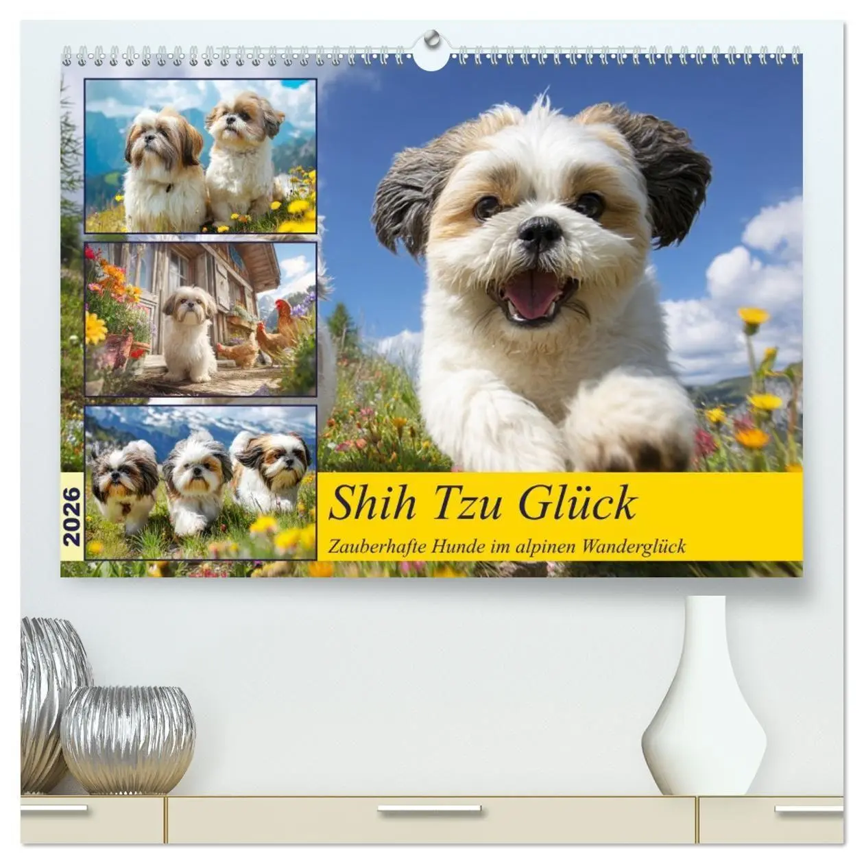 Cover: 9783457943441 | Shih Tzu Glück. Zauberhafte Hunde im alpinen Wanderglück...