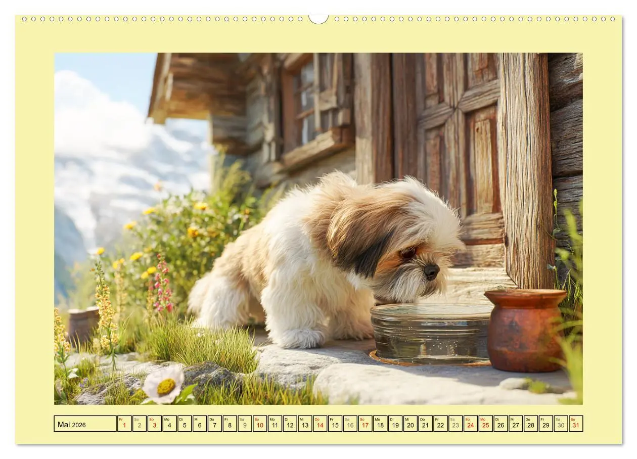 Bild: 9783457943441 | Shih Tzu Glück. Zauberhafte Hunde im alpinen Wanderglück...