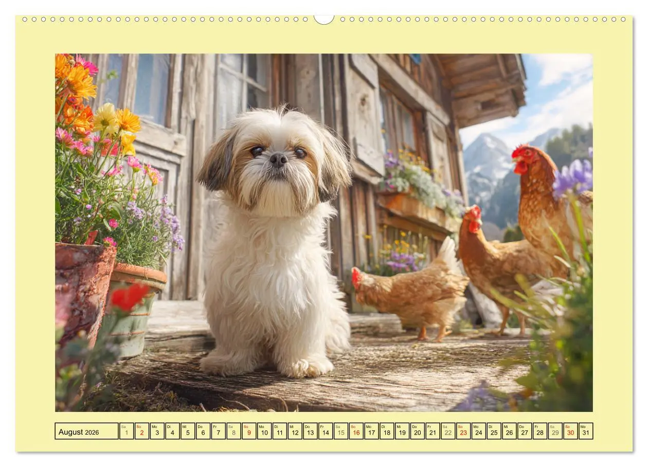 Bild: 9783457943441 | Shih Tzu Glück. Zauberhafte Hunde im alpinen Wanderglück...