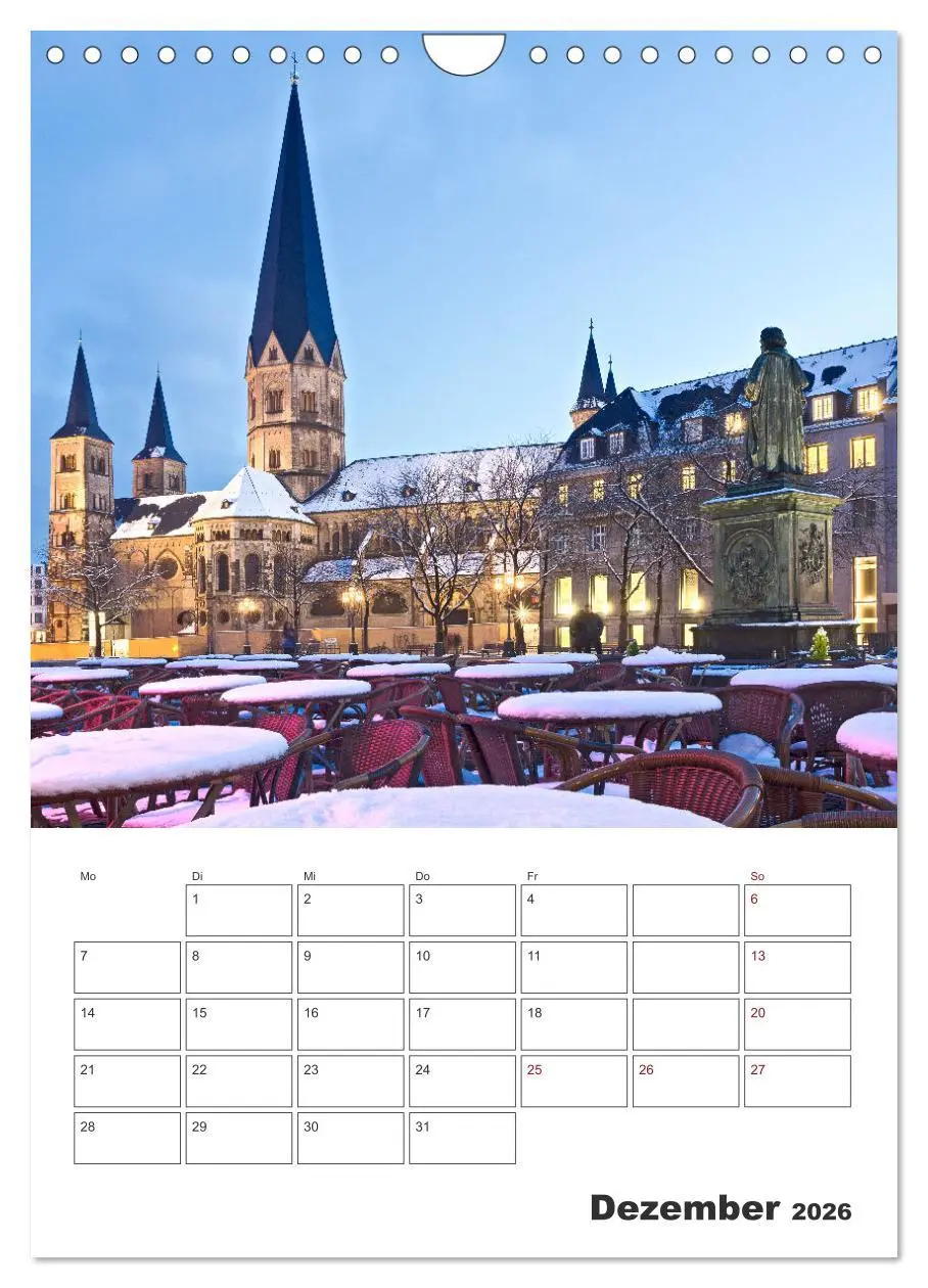 Bild: 9783516413441 | Beethovenstadt Bonn (Wandkalender 2026 DIN A4 hoch), CALVENDO...
