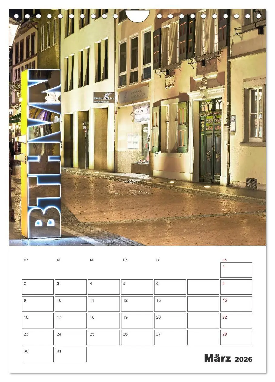 Bild: 9783516413441 | Beethovenstadt Bonn (Wandkalender 2026 DIN A4 hoch), CALVENDO...