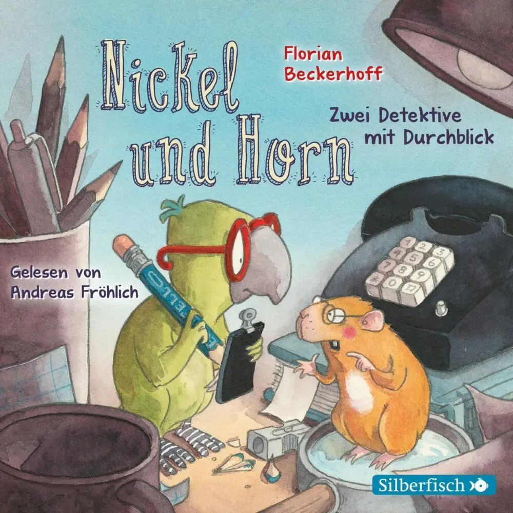Cover: 9783867423441 | Nickel &amp; Horn,2 Audio-CD | Zwei Detektive mit Durchblick | Beckerhoff