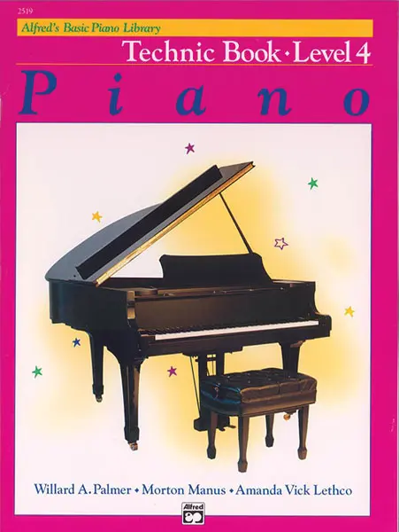 Cover: 38081013541 | Alfred's Basic Piano Library Technic Book 4 | Palmer | Buch