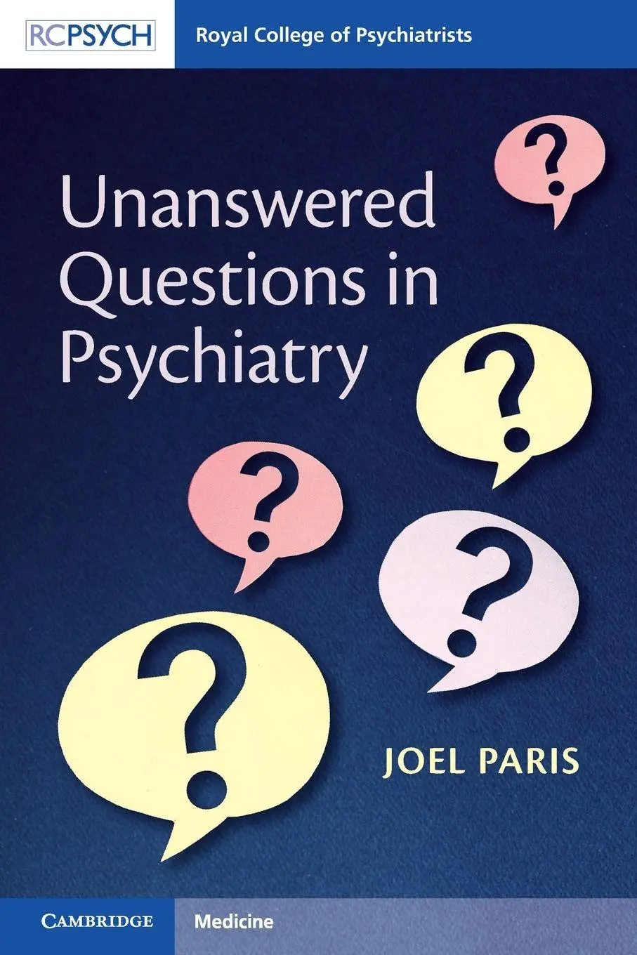Cover: 9781009653541 | Unanswered Questions in Psychiatry | Joel Paris | Taschenbuch | 2026