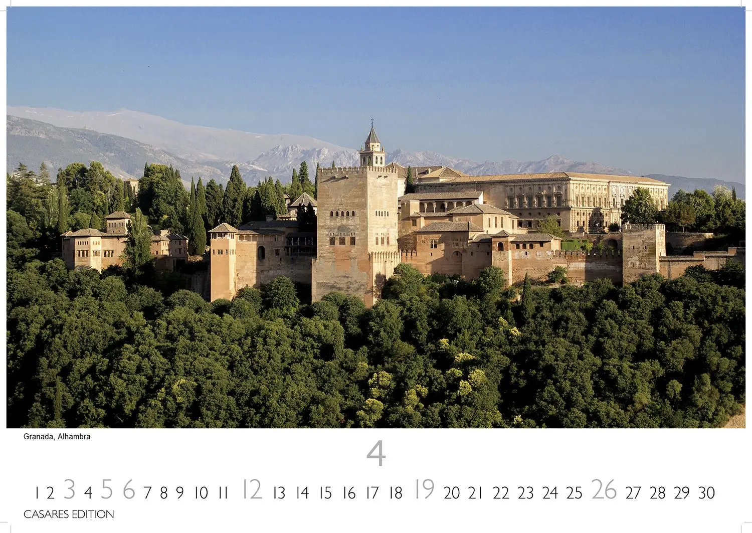 Bild: 9781835243541 | Spanien 2026 L 35x50cm | Kalender | 14 S. | Deutsch | 2026