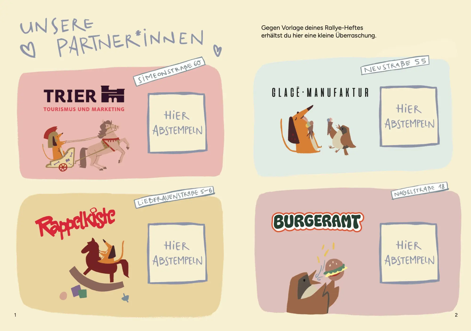 Bild: 9783948453541 | Kleine Füße, große Augen | Die Trier-Rallye für Superspürnasen | Buch