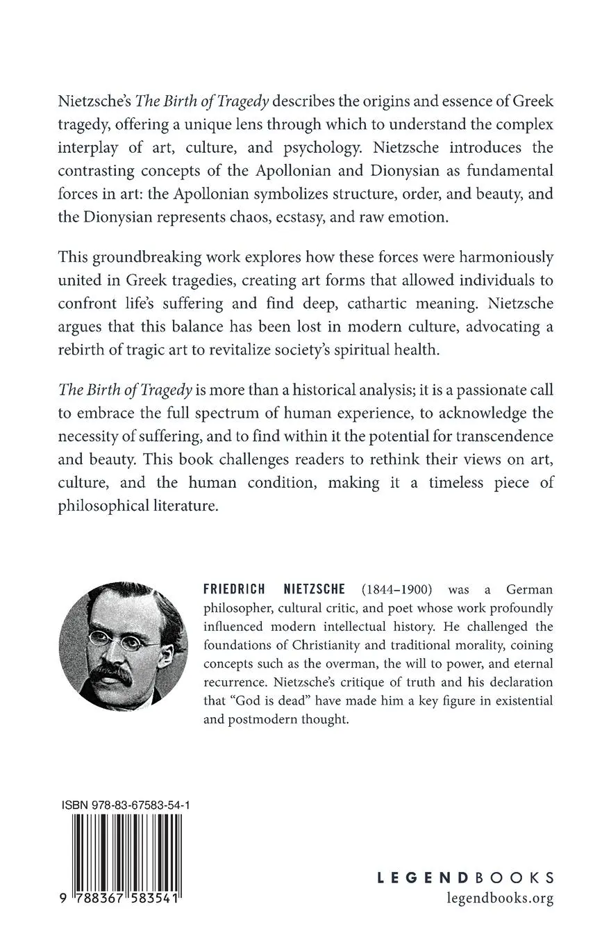 Rückseite: 9788367583541 | The Birth of Tragedy | Friedrich Nietzsche | Taschenbuch | Englisch