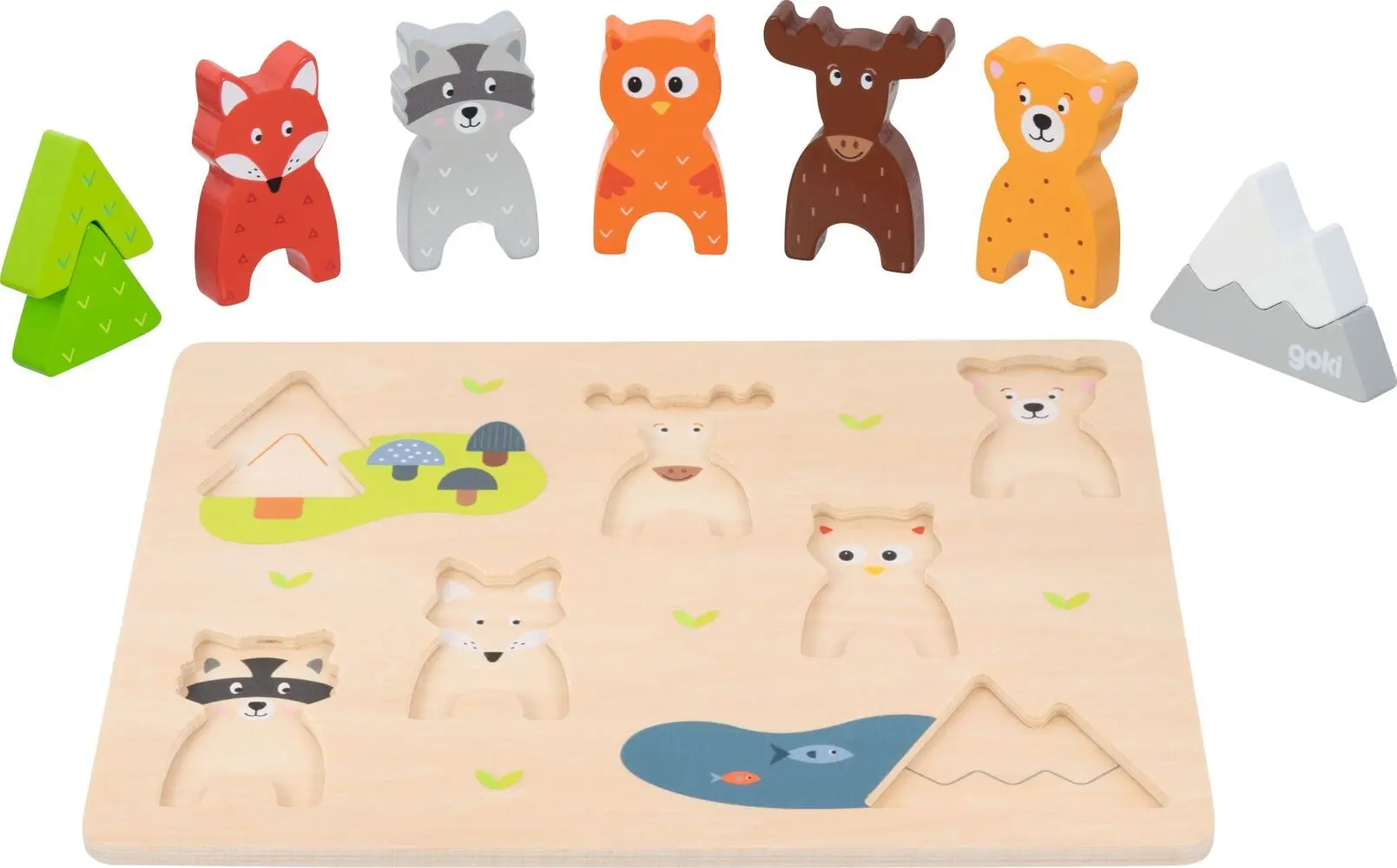 Bild: 4013594573641 | Einlegepuzzle Waldtiere | Spiel | Folie | 57364 | Deutsch | 2025
