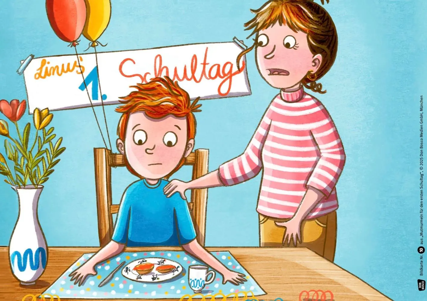 Bild: 4260694923641 | Mutmurmeln für den ersten Schultag. Kamishibai Bildkartenset | Welk