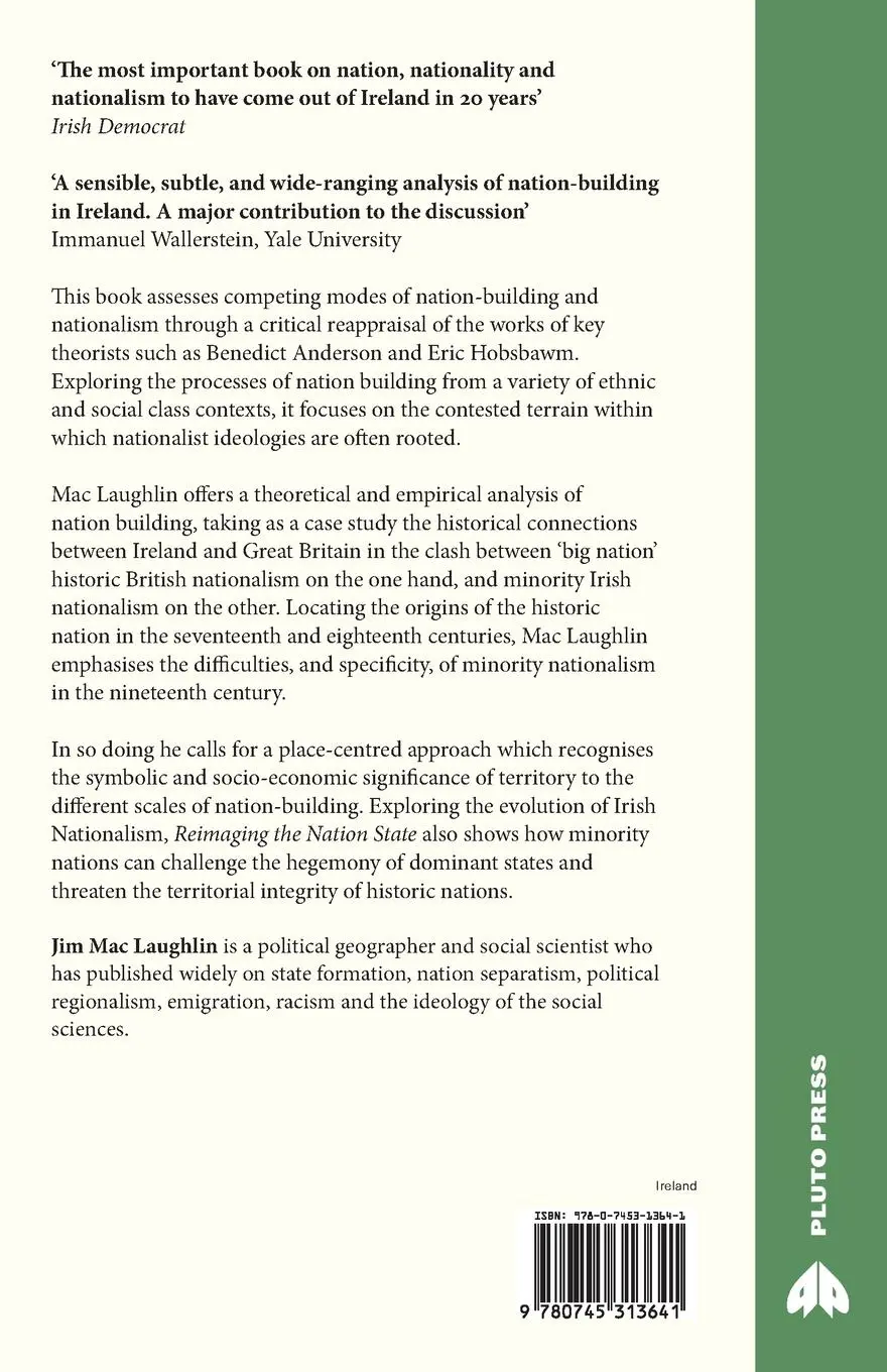 Rückseite: 9780745313641 | Reimagining the Nation-State | Jim Mac Laughlin | Taschenbuch | 2001