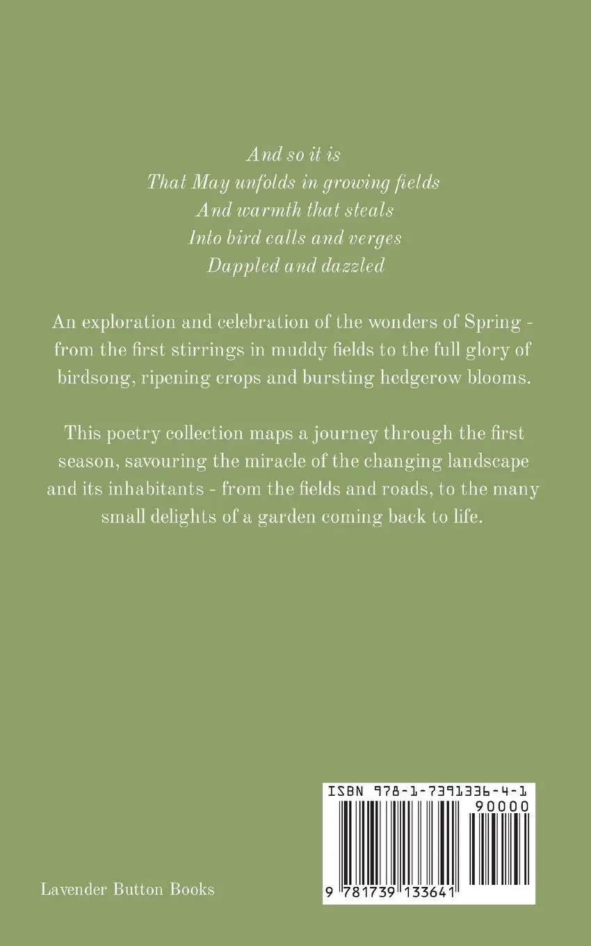 Rückseite: 9781739133641 | Greening | Poetry of the Spring | Mandy Whyman | Taschenbuch | 2023