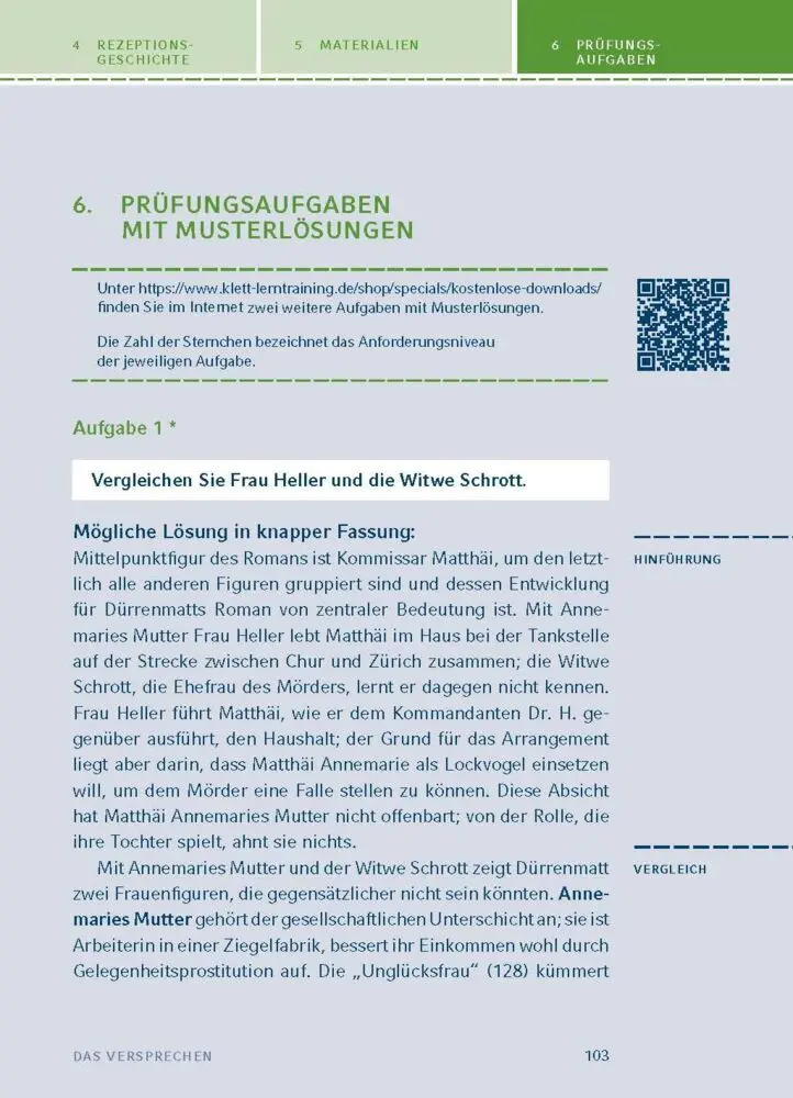 Bild: 9783129303641 | Das Versprechen von Friedrich Dürrenmatt | Friedrich Dürrenmatt | Buch