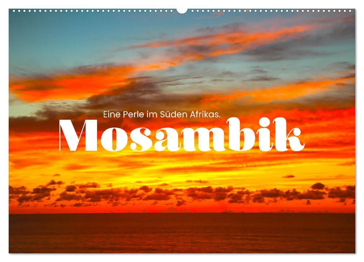 Cover: 9783383983641 | Mosambik - Eine Perle im Süden Afrikas. (Wandkalender 2025 DIN A2...