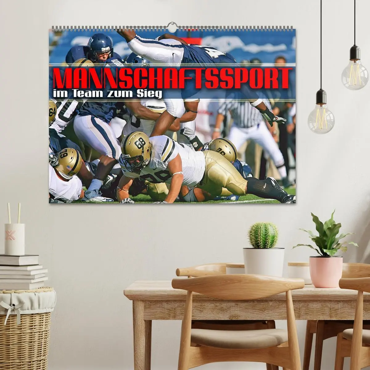 Bild: 9783457543641 | Mannschaftssport - im Team zum Sieg (Wandkalender 2026 DIN A2...