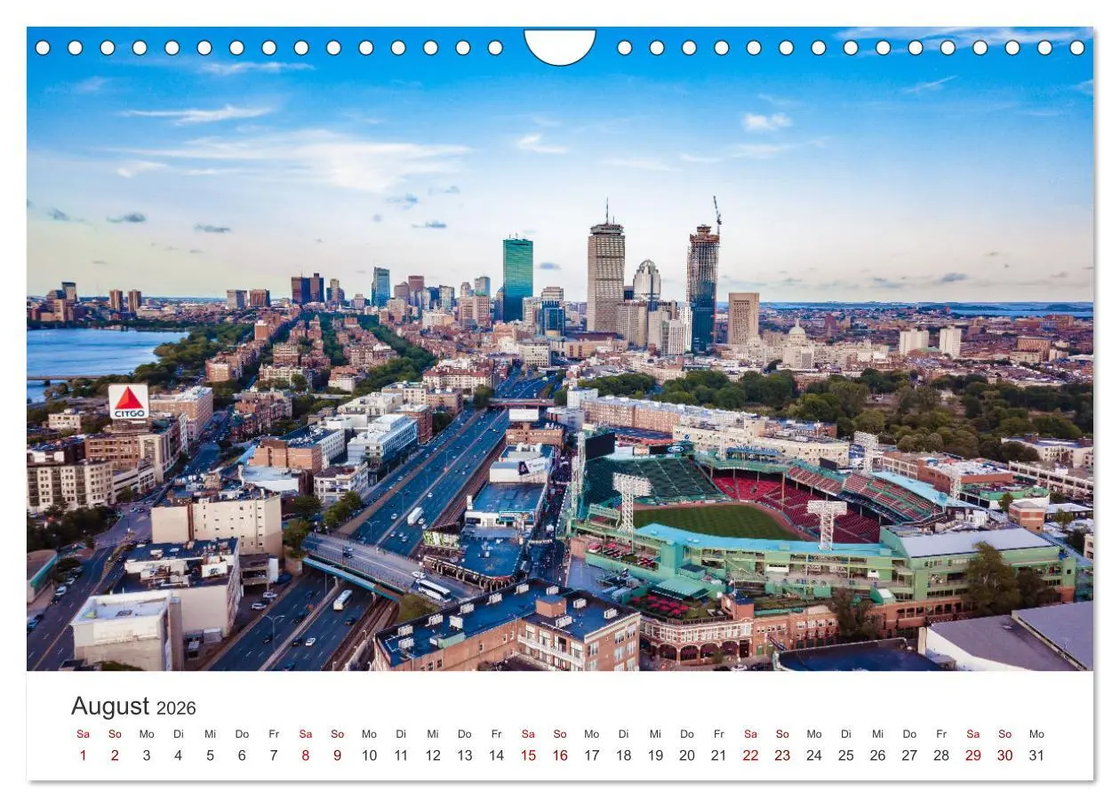 Bild: 9783457613641 | Boston - The Hub of the Universe (Wandkalender 2026 DIN A4 quer),...