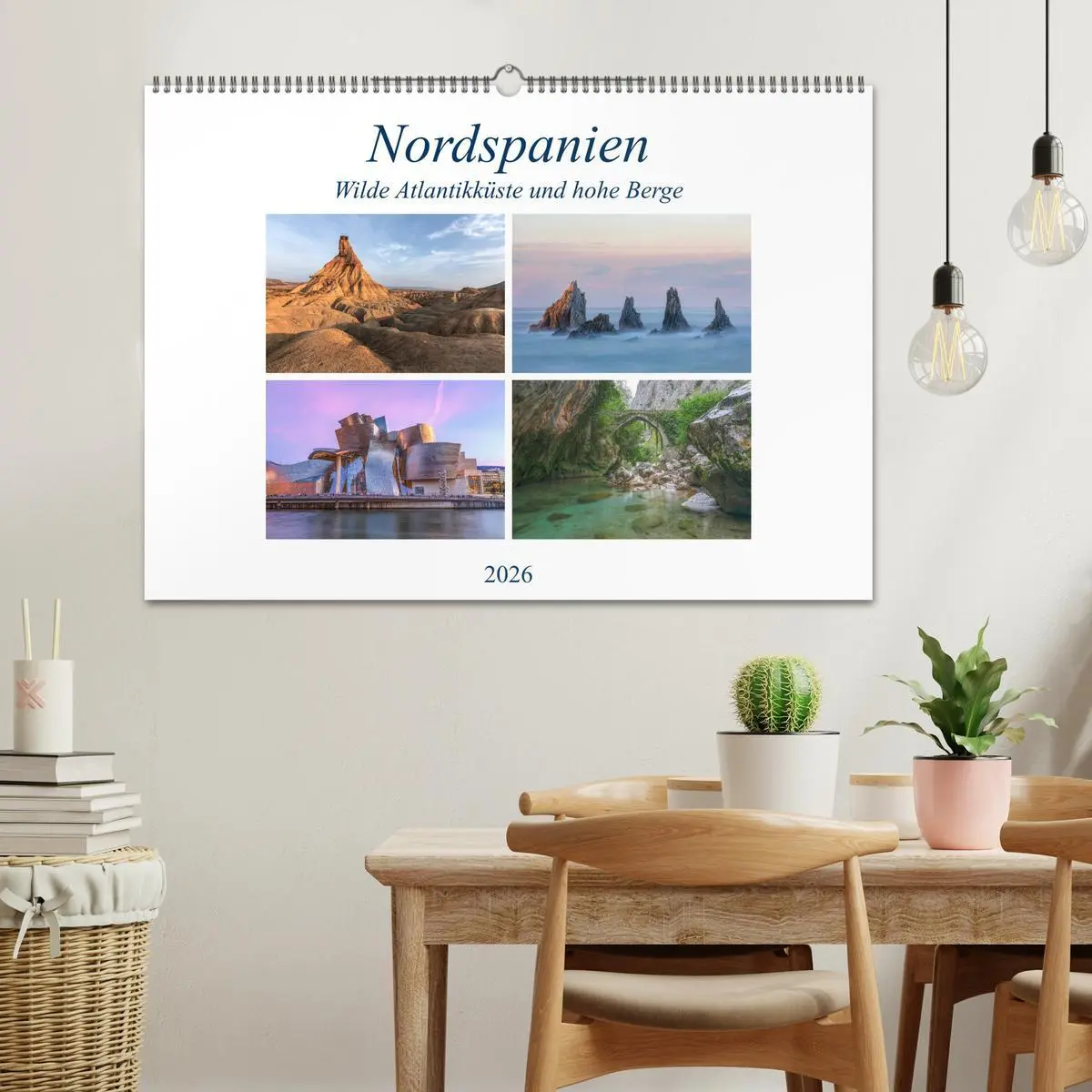 Bild: 9783457923641 | Nordspanien, wilde Atlantikküste und hohe Berge (Wandkalender 2026...