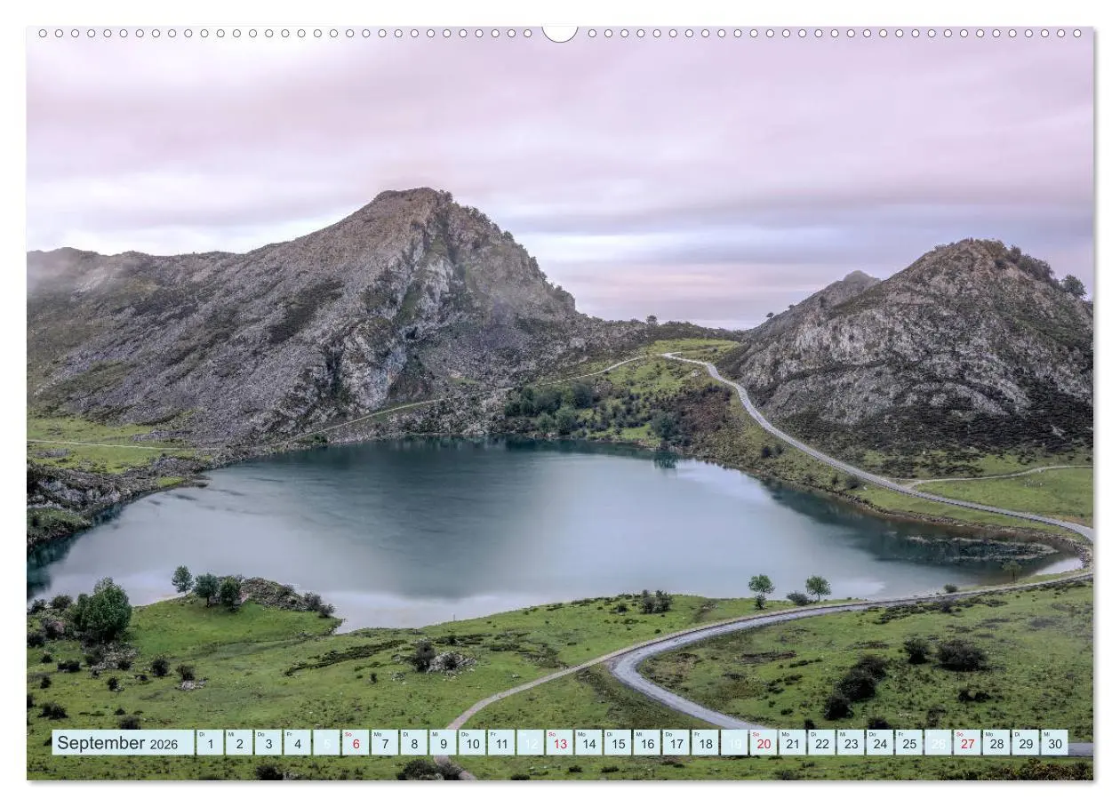 Bild: 9783457923641 | Nordspanien, wilde Atlantikküste und hohe Berge (Wandkalender 2026...