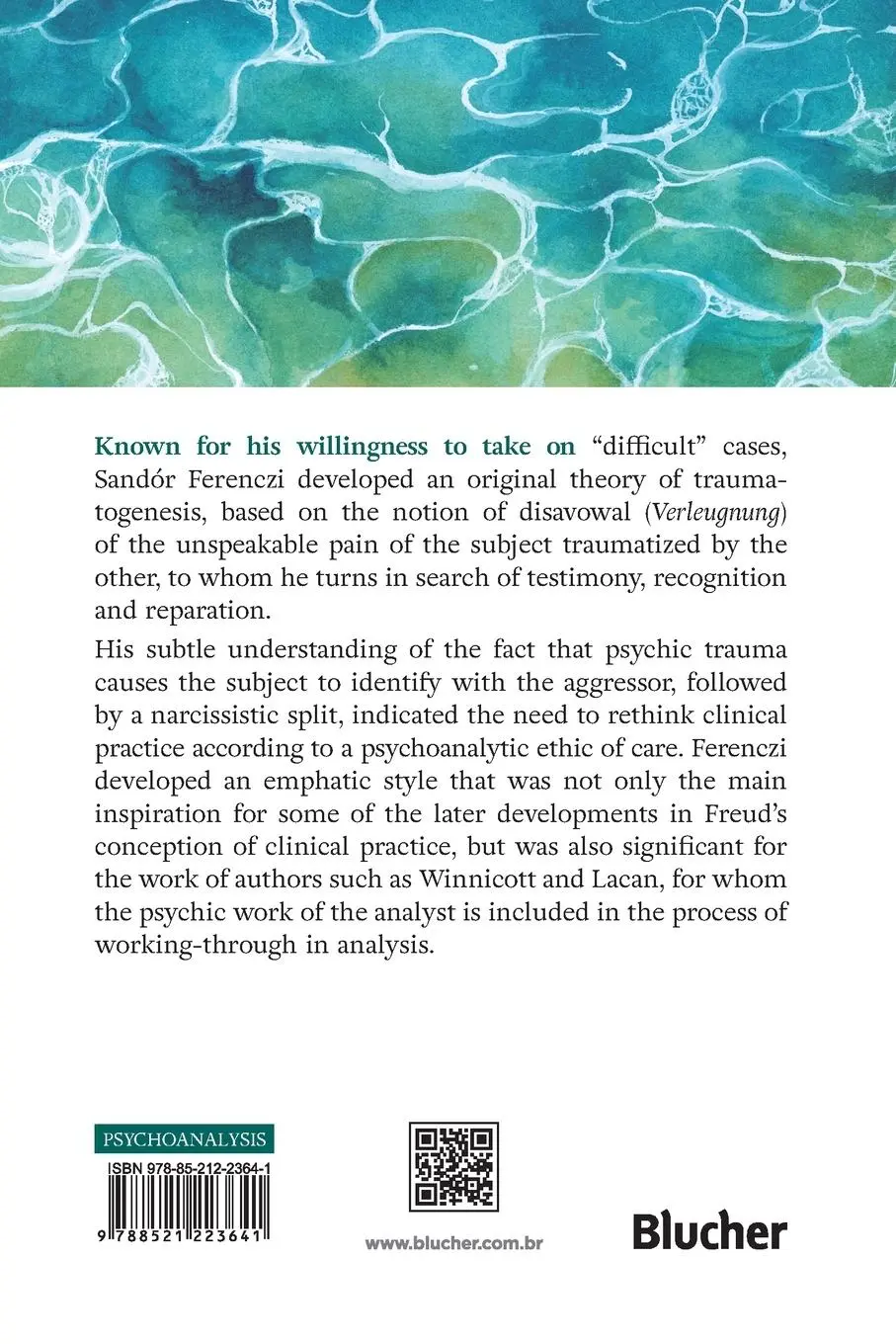 Rückseite: 9788521223641 | Why Ferenczi? | Daniel Kupermann | Taschenbuch | Englisch | 2025