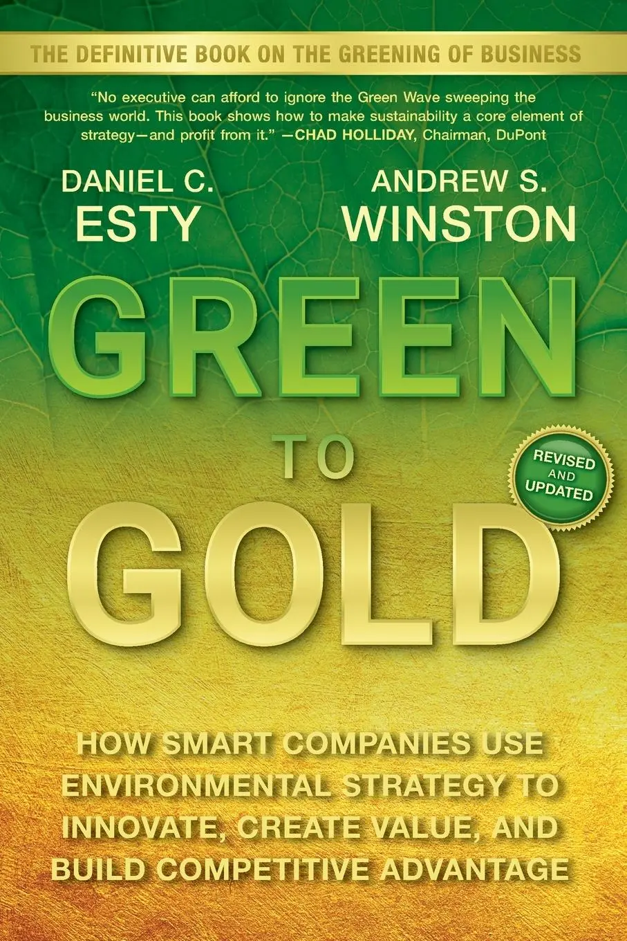 Cover: 9780470393741 | Green to Gold | Daniel C Esty (u. a.) | Taschenbuch | Englisch | 2009