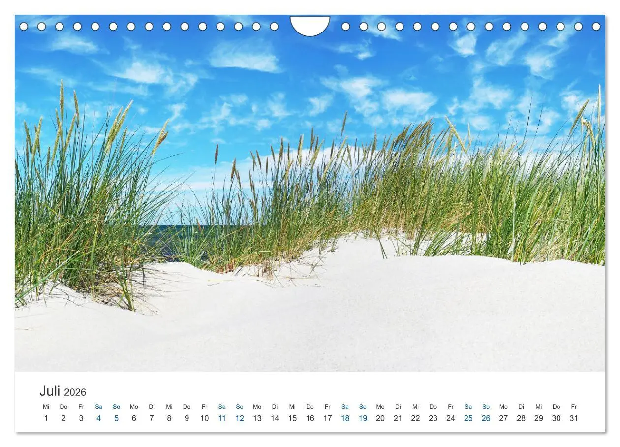 Bild: 9783457913741 | Deutsche Küste - Nordsee und Ostsee (Wandkalender 2026 DIN A4...