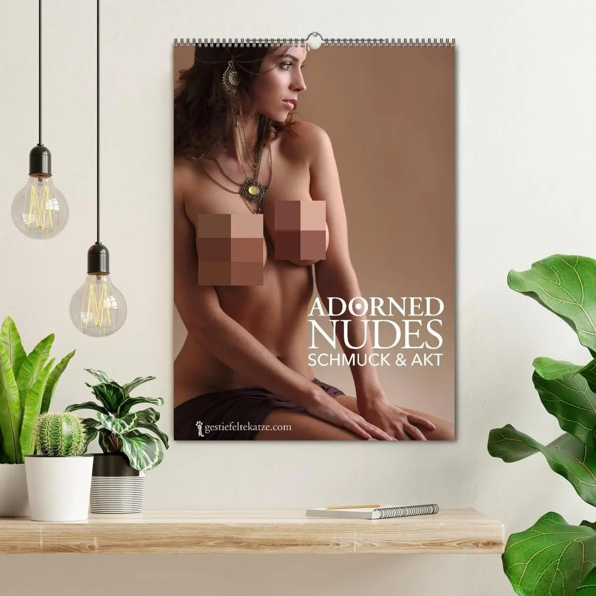 Bild: 9783594083741 | Adorned Nudes - Schmuck und Akt (Wandkalender 2027 DIN A2 hoch),...
