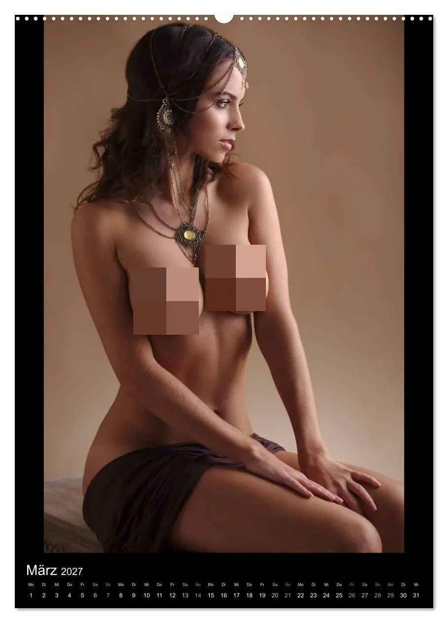 Bild: 9783594083741 | Adorned Nudes - Schmuck und Akt (Wandkalender 2027 DIN A2 hoch),...