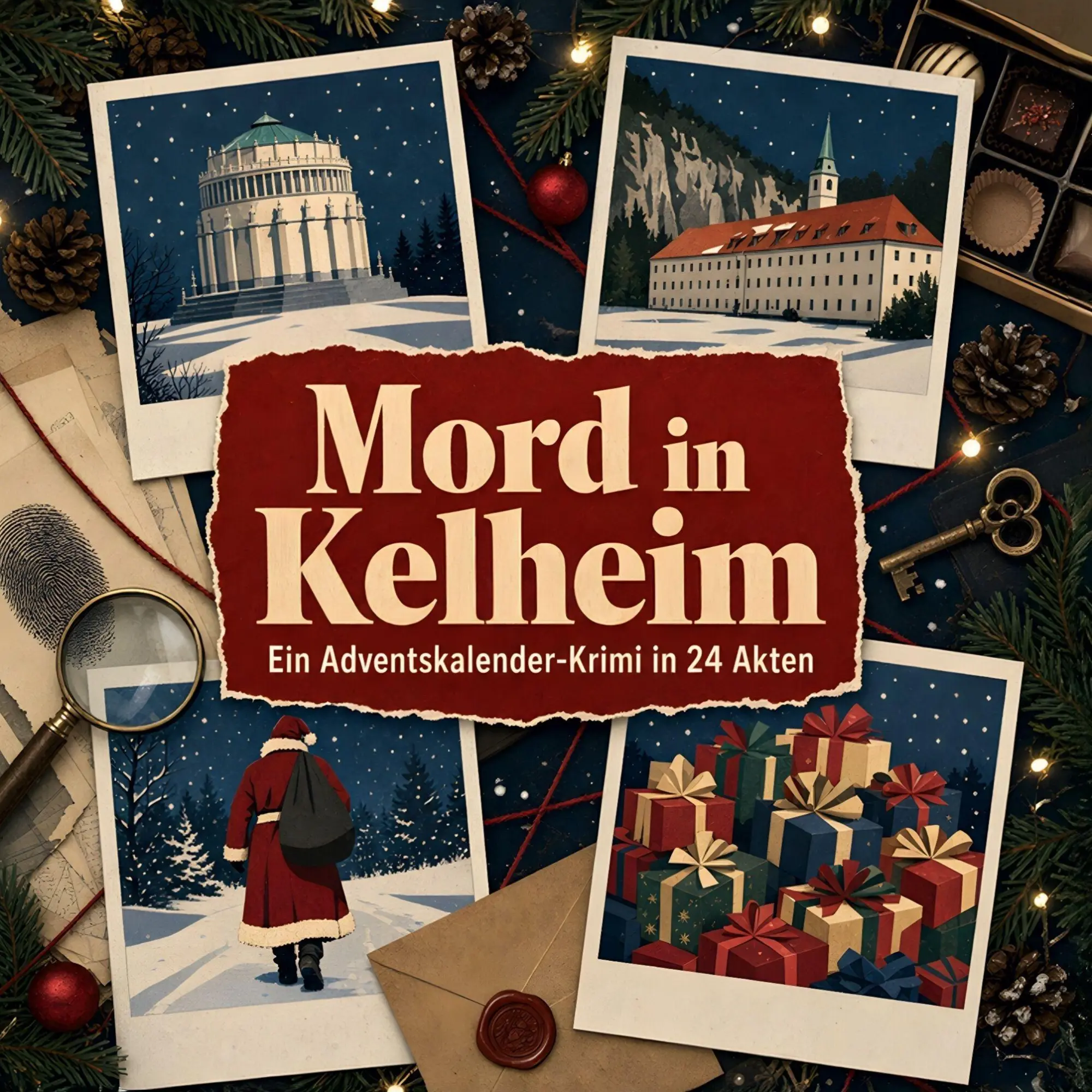 Cover: 9783696123741 | Mord in Kelheim | Ein Adventskalender-Krimi in 24 Akten | Keller